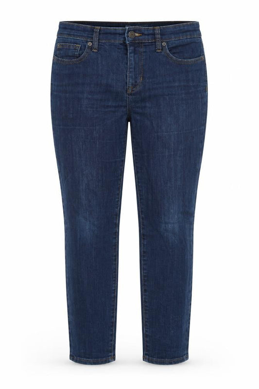 Womens UK Size 14 Gap Regular Fit Straight Blue Jeans
