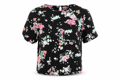 Womens UK Size 6 Marks and Spencer Black Basic Blouse