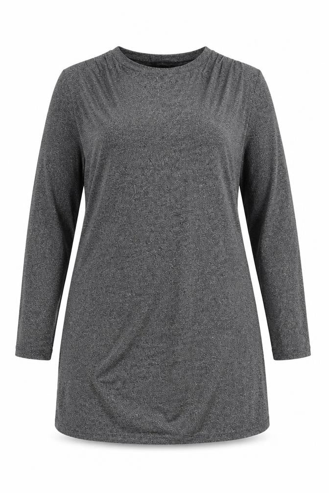 Marks and Spencer Womens Silver Polyamide A-Line Size 20 Round Neck Pullover