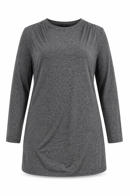 Marks and Spencer Womens Silver Polyamide A-Line Size 20 Round Neck Pullover