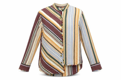 Womens UK Size S Zara Multicoloured Basic Button-Up