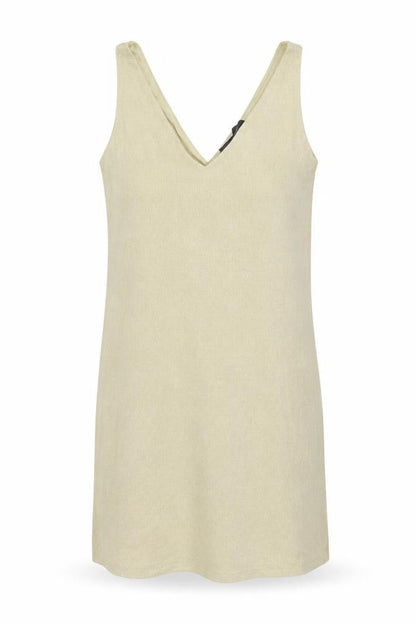 Womens UK Size 10 Marks and Spencer Beige Tunic Tank