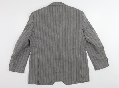 Mens UK Size 42 Brook Taverner Regular Grey Suit Jacket