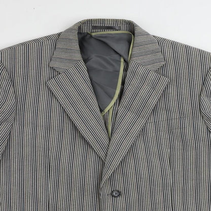 Mens UK Size 42 Brook Taverner Regular Grey Suit Jacket