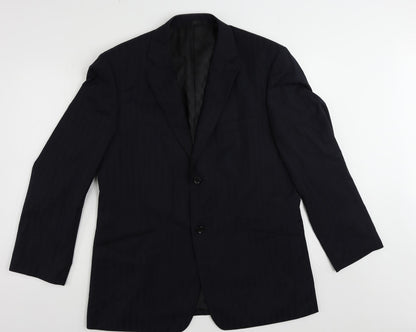 Mens UK Size 42 Brook Taverner Regular Blue Suit Jacket