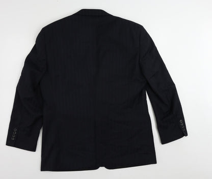 Mens UK Size 42 Brook Taverner Regular Blue Suit Jacket