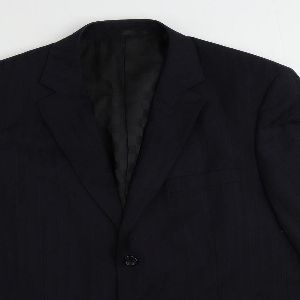 Mens UK Size 42 Brook Taverner Regular Blue Suit Jacket