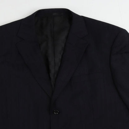 Mens UK Size 42 Brook Taverner Regular Blue Suit Jacket