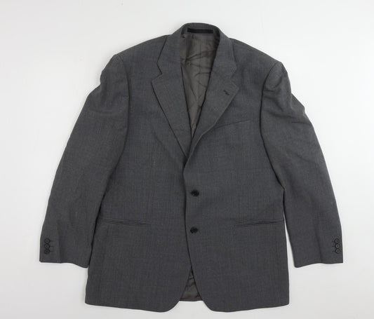 Mens UK Size 44 Marks and Spencer Regular Grey Suit Jacket