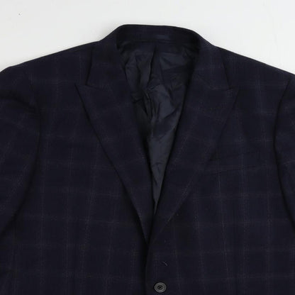 Mens UK Size 44 John Lewis Regular Blue Suit Jacket