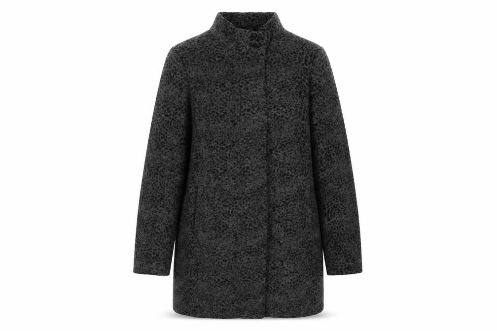 Womens UK Size 12 Finesse Grey Overcoat