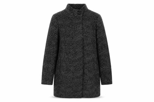Womens UK Size 12 Finesse Grey Overcoat