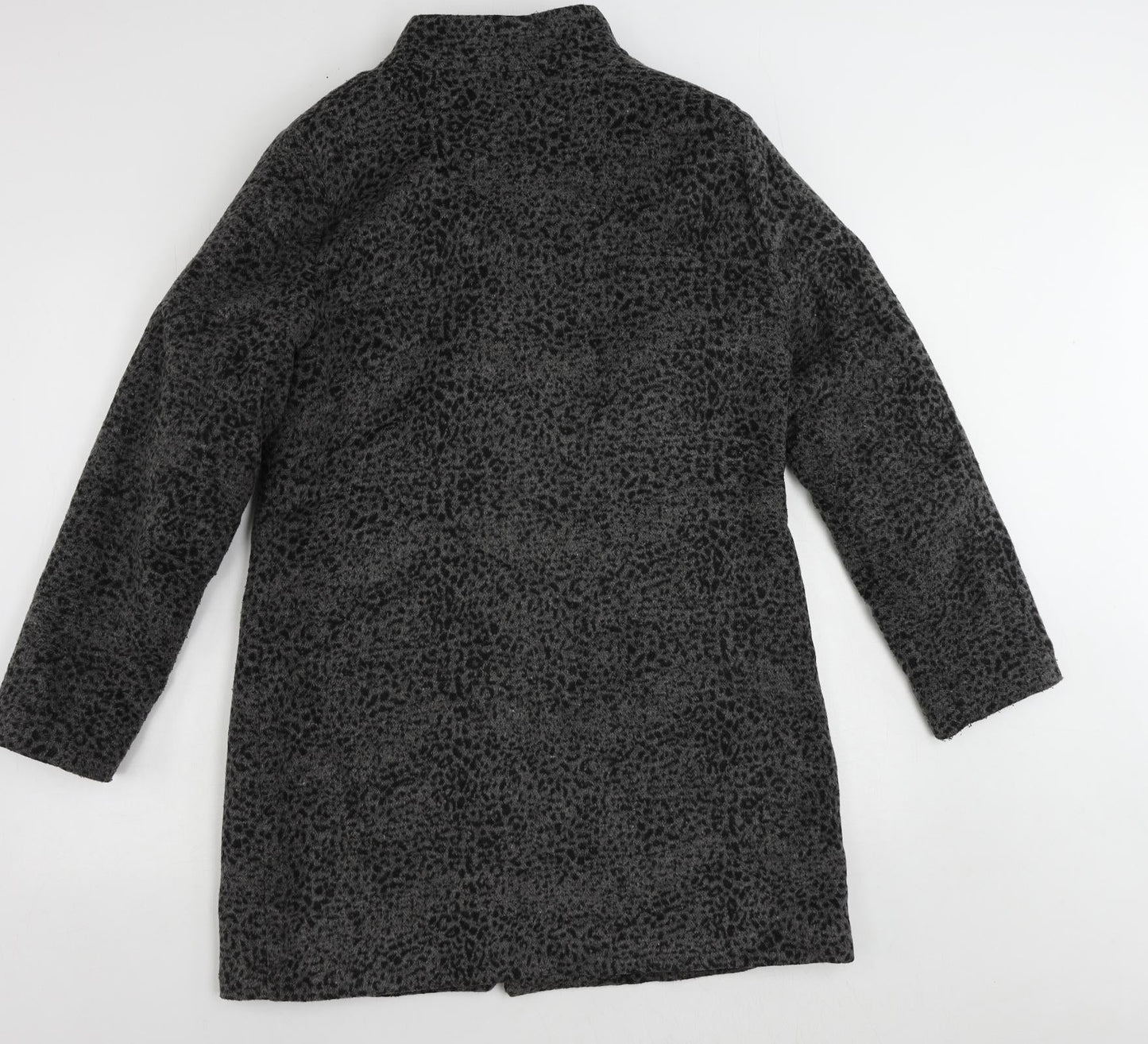 Womens UK Size 12 Finesse Grey Overcoat