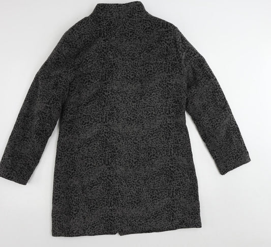 Womens UK Size 12 Finesse Grey Overcoat
