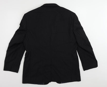 Mens UK Size 42 Marks and Spencer Regular Black Suit Jacket