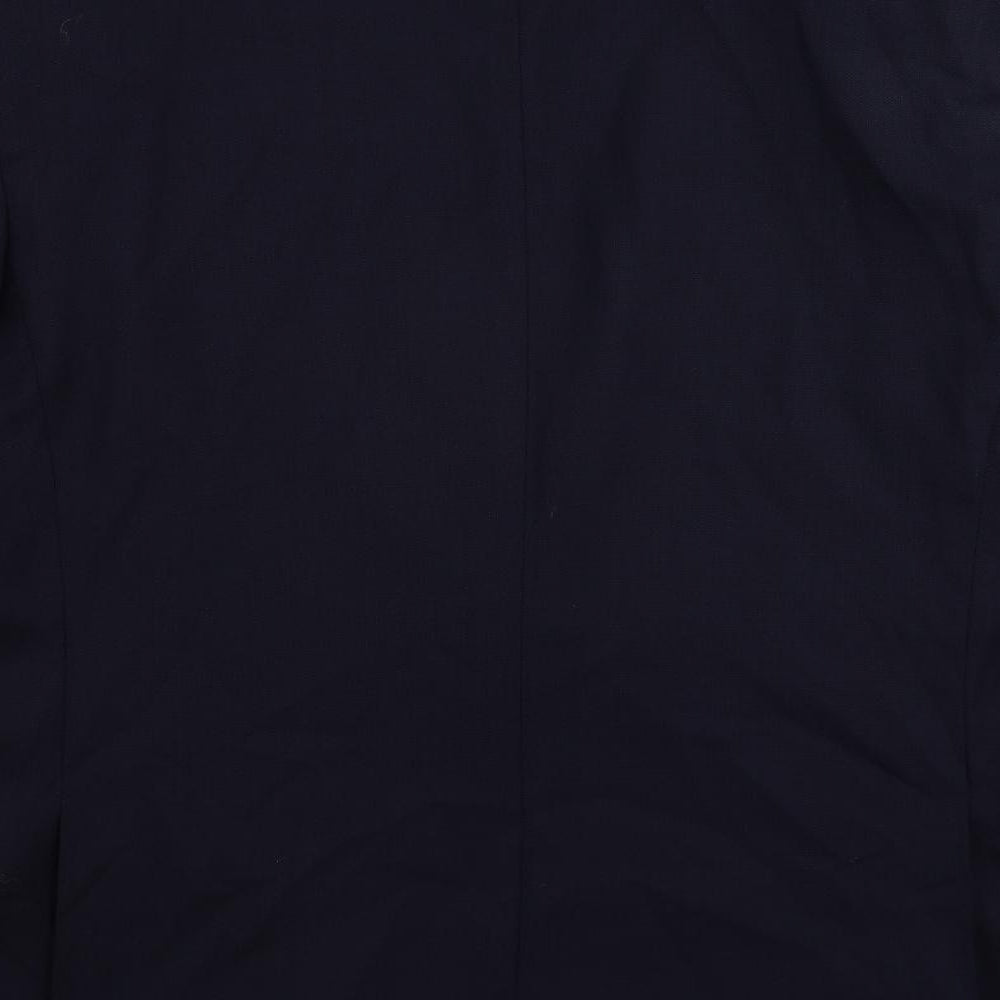 Mens UK Size 46 Marks and Spencer Regular Blue Suit Jacket