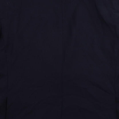Mens UK Size 46 Marks and Spencer Regular Blue Suit Jacket