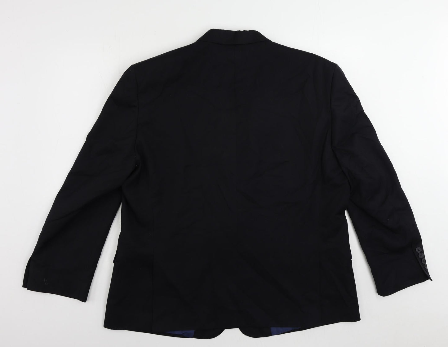 Mens UK Size 48 Marks and Spencer Regular Blue Suit Jacket