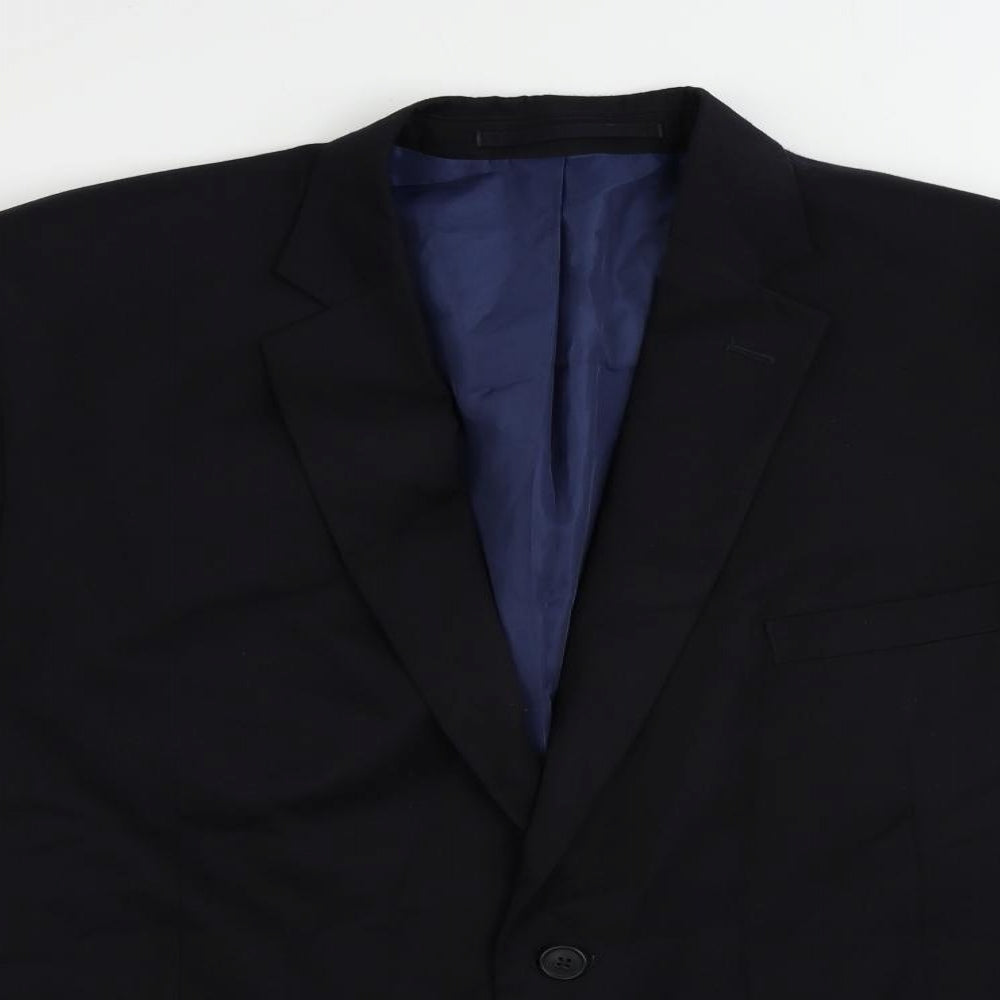 Mens UK Size 48 Marks and Spencer Regular Blue Suit Jacket