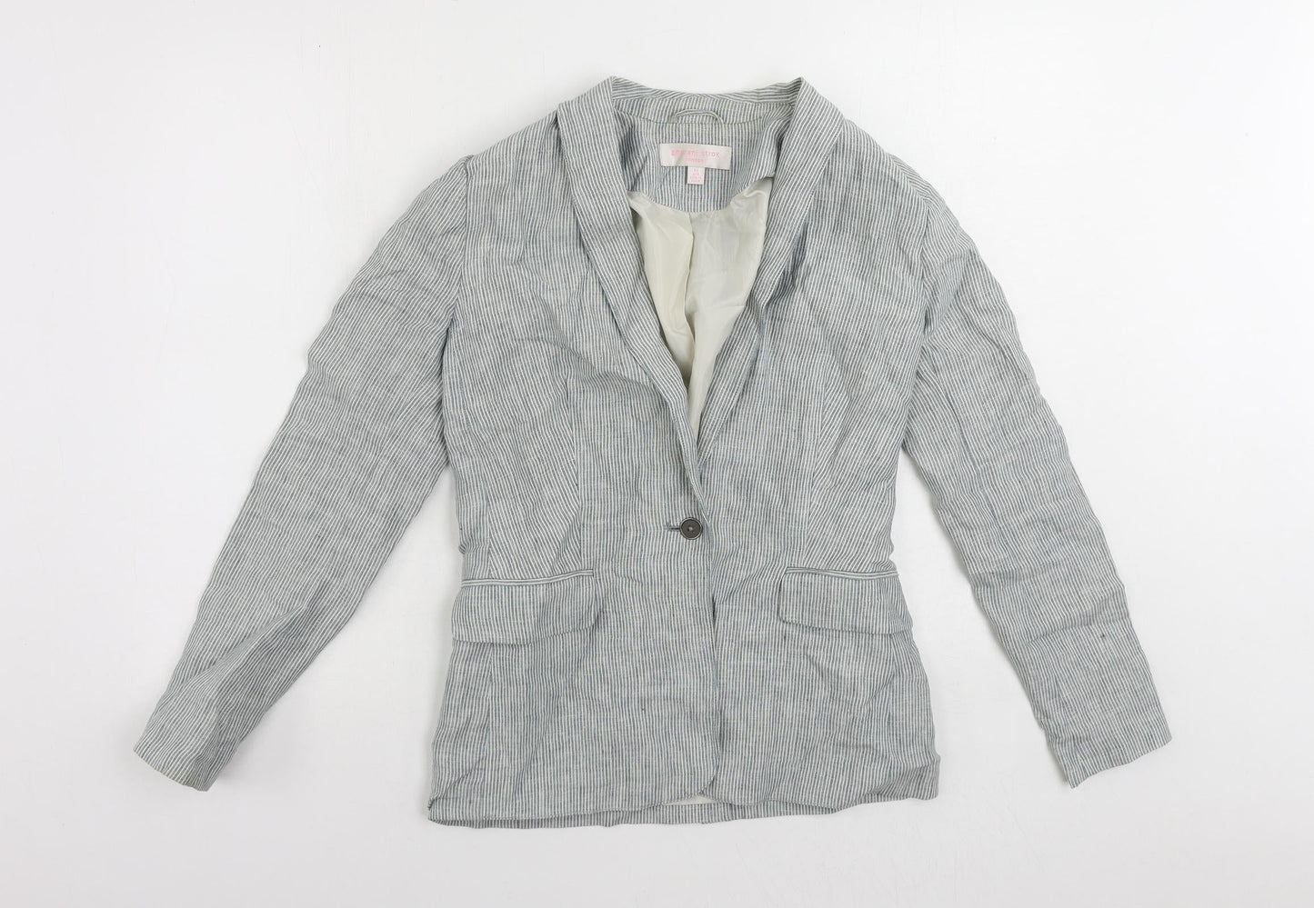 Womens UK Size XS Gharani Strok Blue Jacket