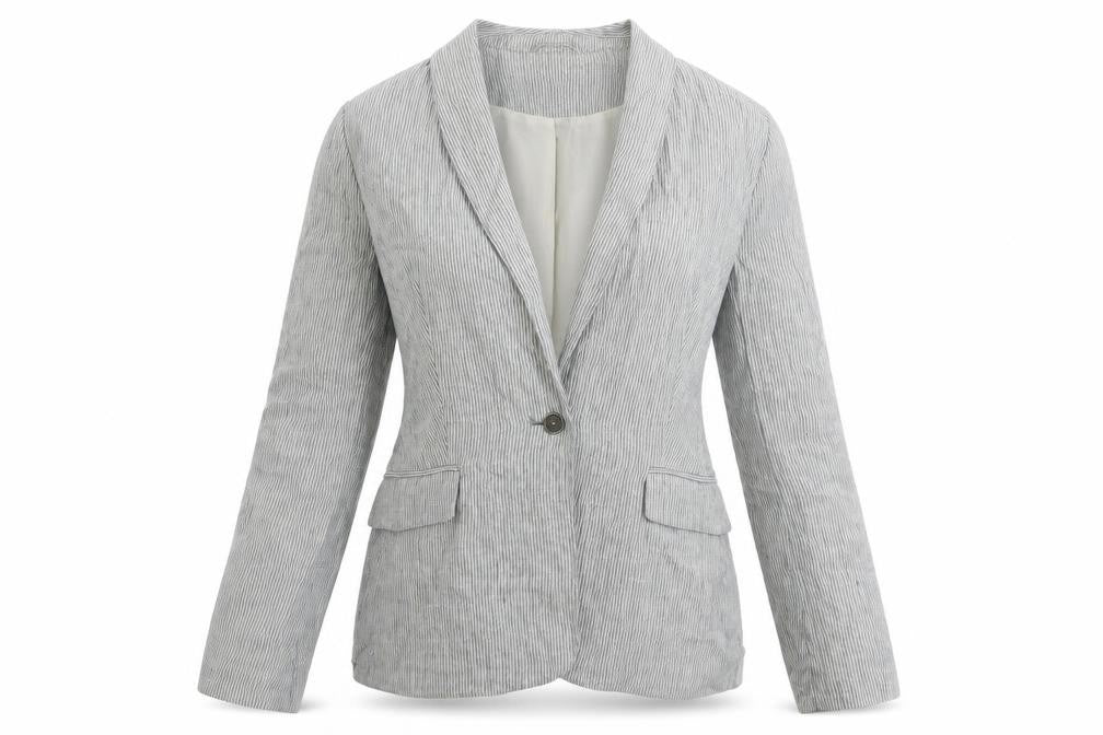 Womens UK Size XS Gharani Strok Blue Jacket