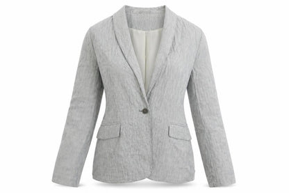 Womens UK Size XS Gharani Strok Blue Jacket