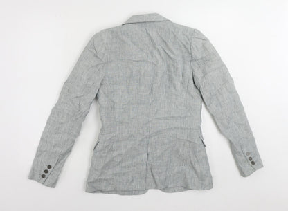 Womens UK Size XS Gharani Strok Blue Jacket