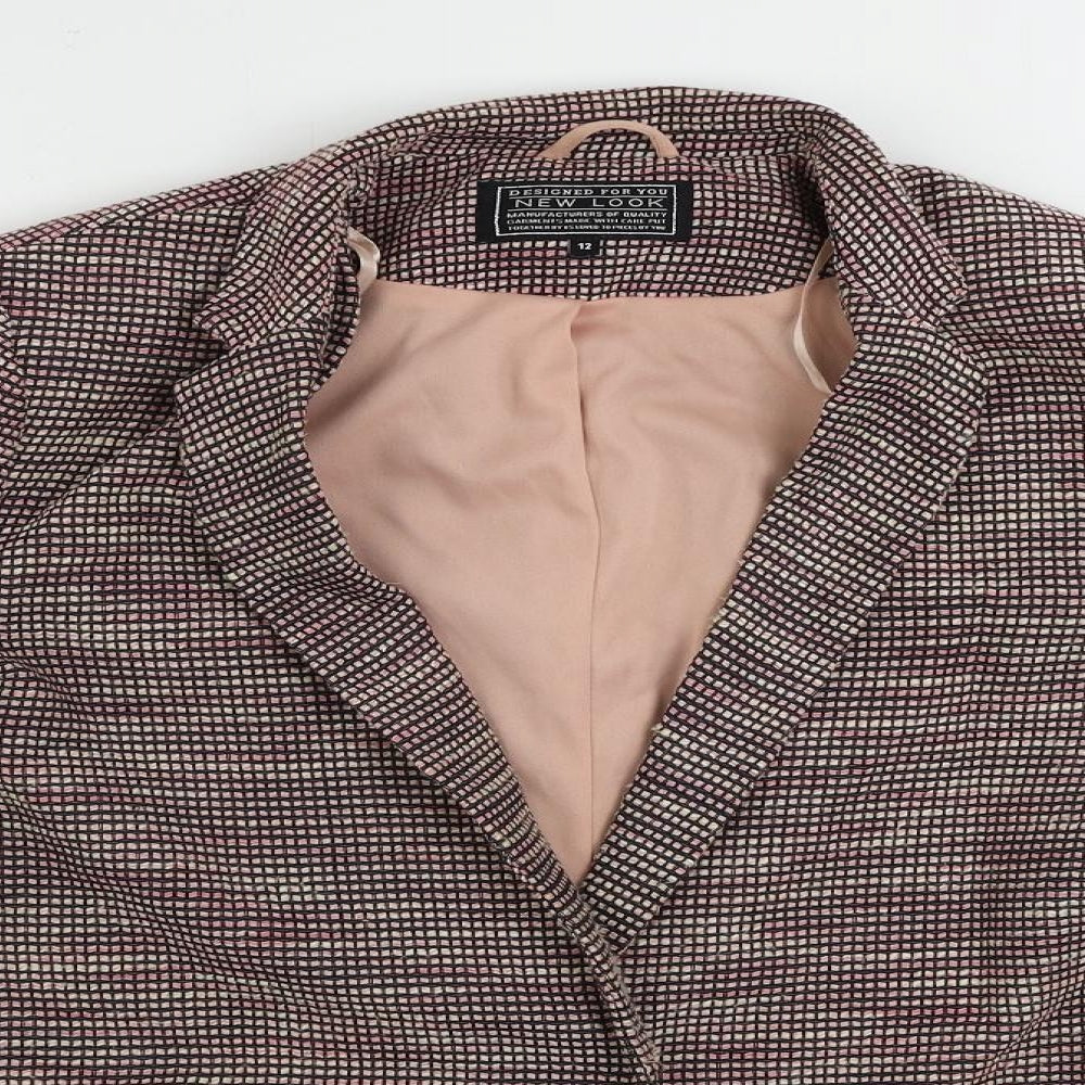 Womens UK Size 12 New Look Pink Jacket