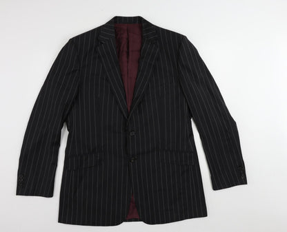 Mens UK Size 42 Marks and Spencer Regular Black Suit Jacket