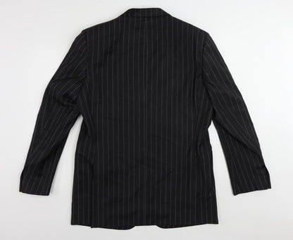 Mens UK Size 42 Marks and Spencer Regular Black Suit Jacket