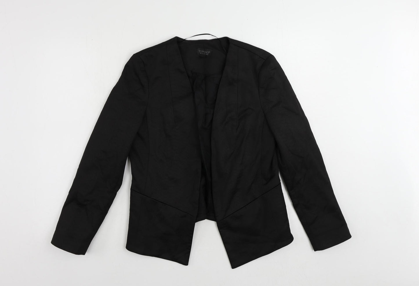 Womens UK Size 12 Topshop Black Jacket
