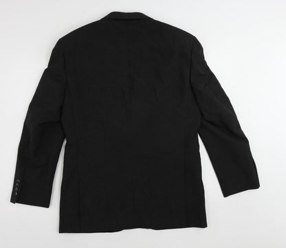 Mens UK Size 38 Marks and Spencer Regular Black Suit Jacket