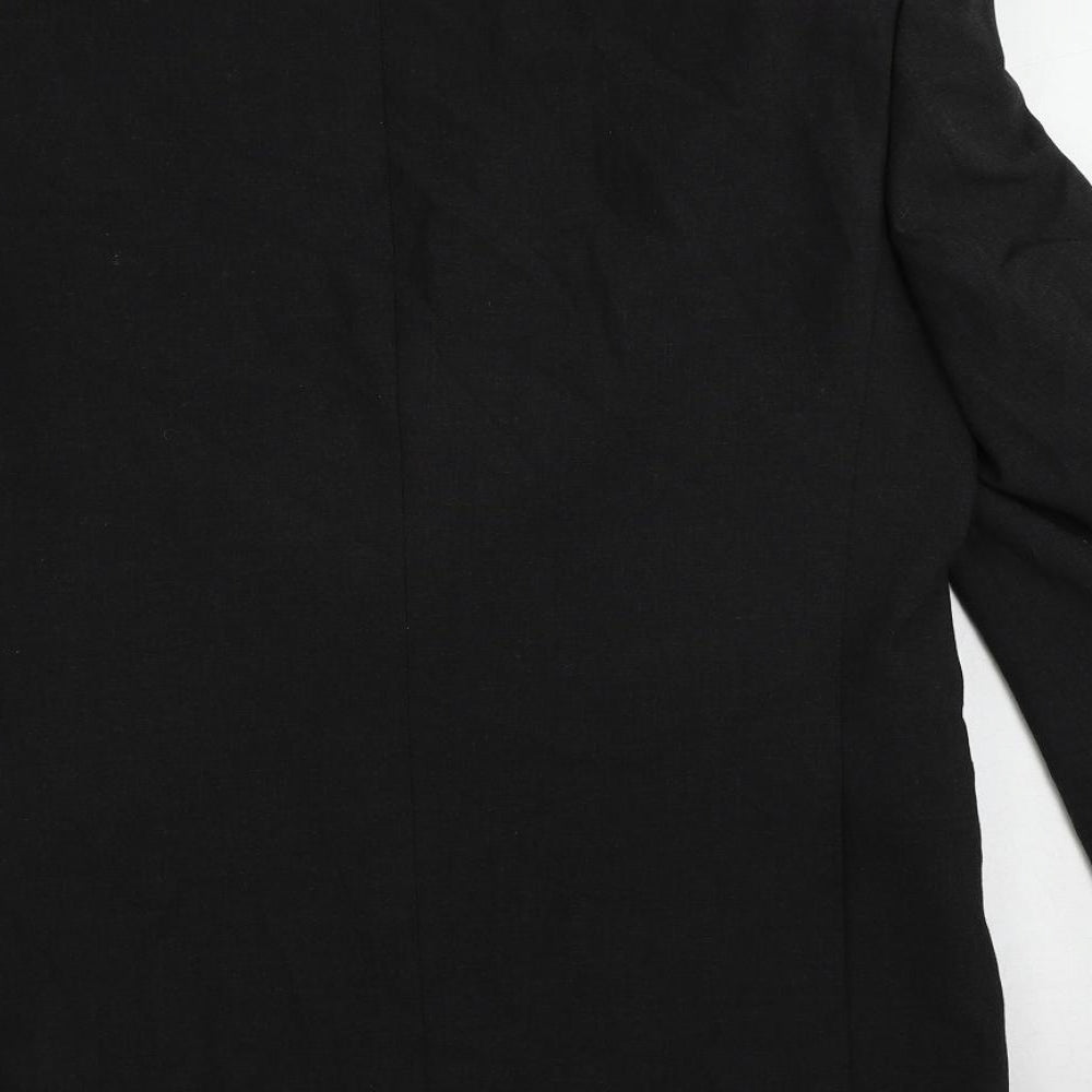 Mens UK Size 38 Marks and Spencer Regular Black Suit Jacket