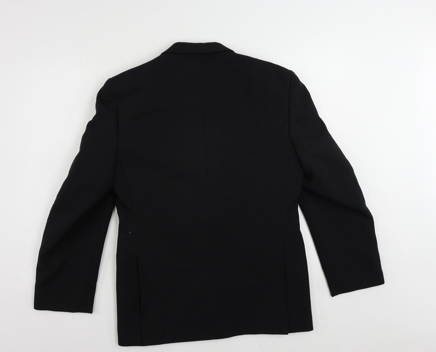 Mens UK Size 38 C&A Regular Black Suit Tuxedo
