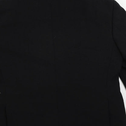 Mens UK Size 38 C&A Regular Black Suit Tuxedo
