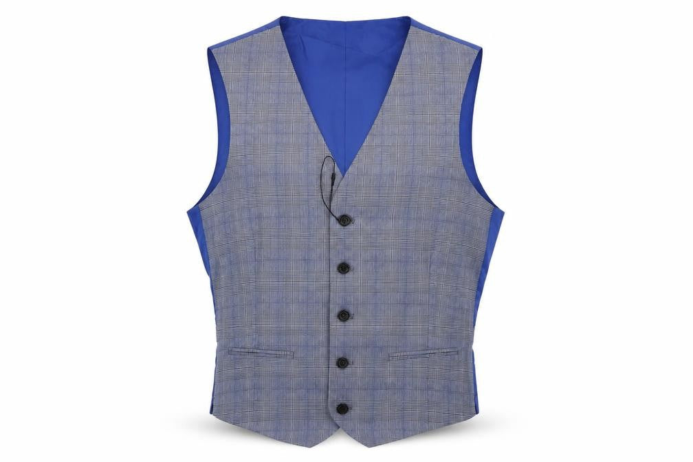 Mens UK Size 36 Marks and Spencer Regular Blue Suit Jacket