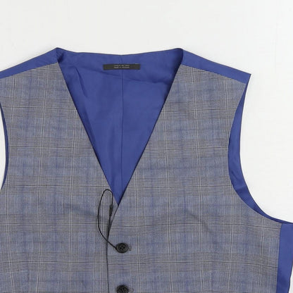 Mens UK Size 36 Marks and Spencer Regular Blue Suit Jacket