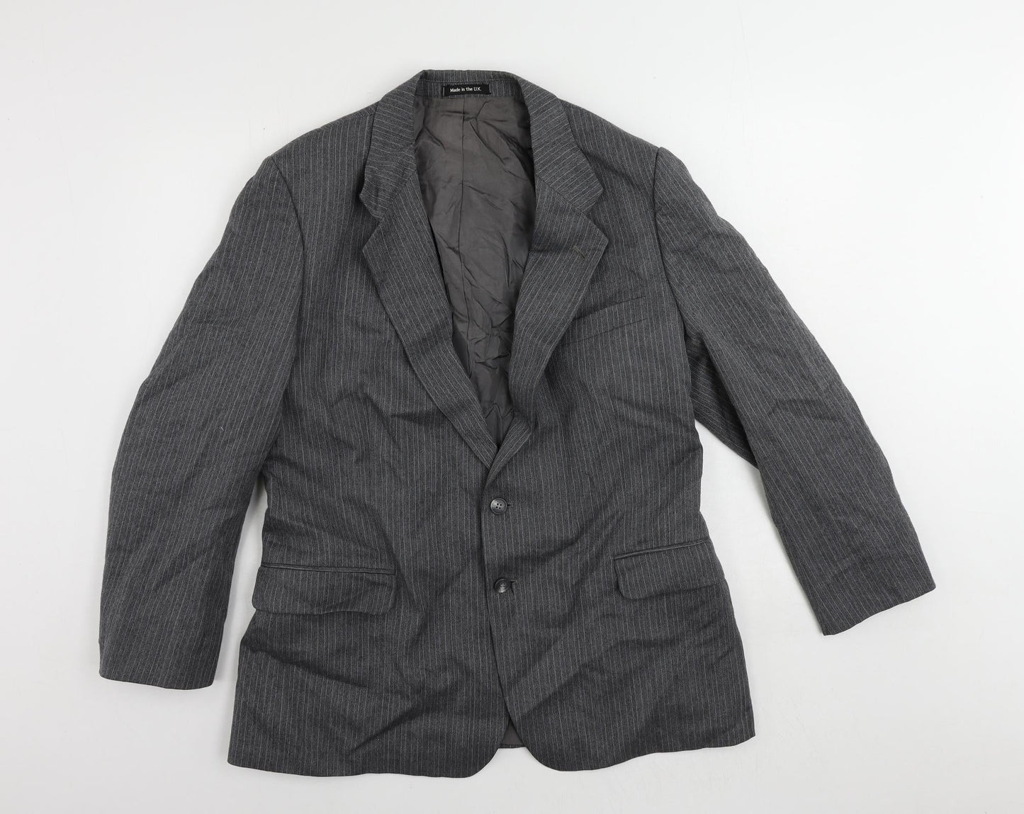 Mens UK Size 44 St Michael Regular Grey Suit Jacket