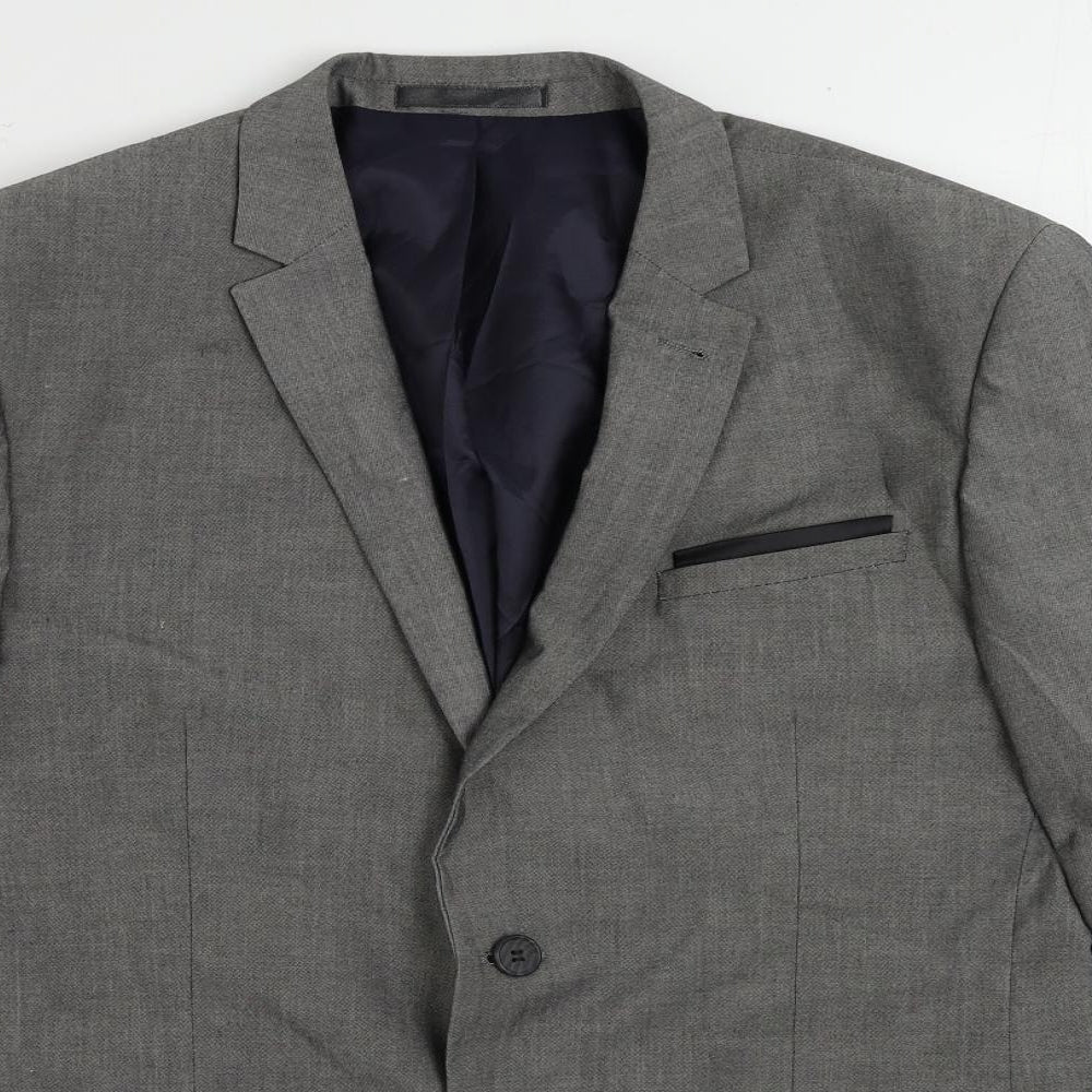 Mens UK Size 40 Butler & Webb Regular Grey Suit Jacket