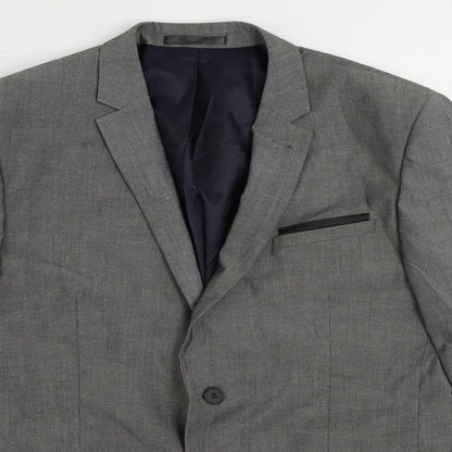 Mens UK Size 40 Butler & Webb Regular Grey Suit Jacket
