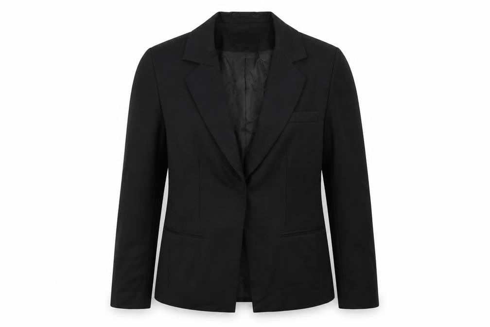 Limited Collection Womens Black Jacket Blazer Size 14 Snap