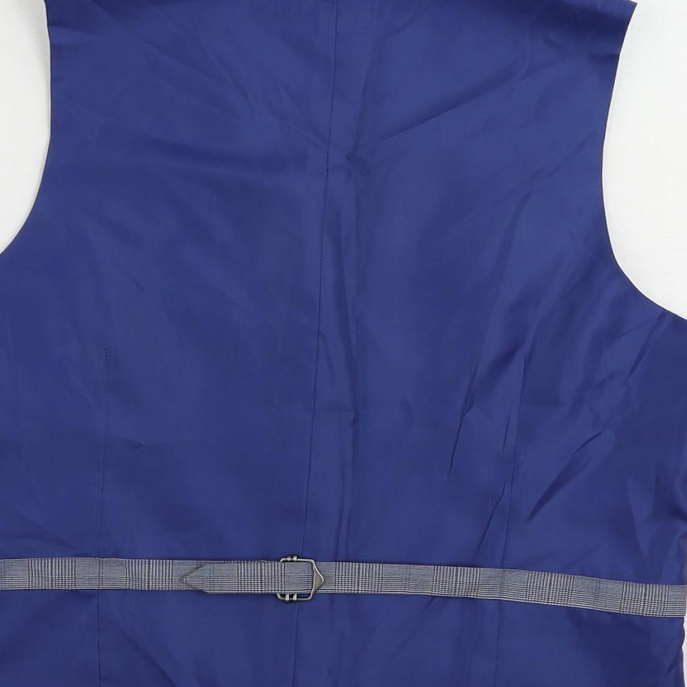 Mens UK Size 38 Marks and Spencer Regular Blue Suit Jacket