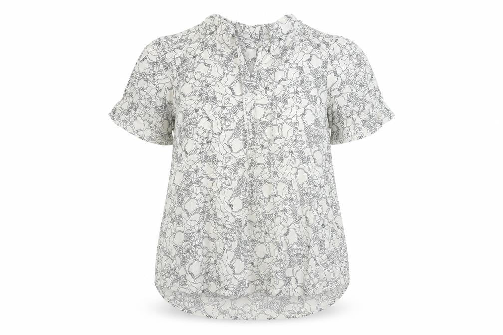 Womens UK Size 12 Marks and Spencer White Basic Blouse