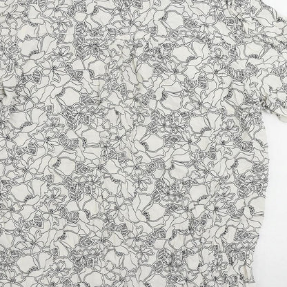 Womens UK Size 12 Marks and Spencer White Basic Blouse