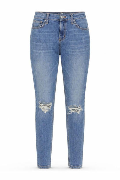 Womens UK Size 28 in Topshop Regular Fit Skinny Blue Jeans