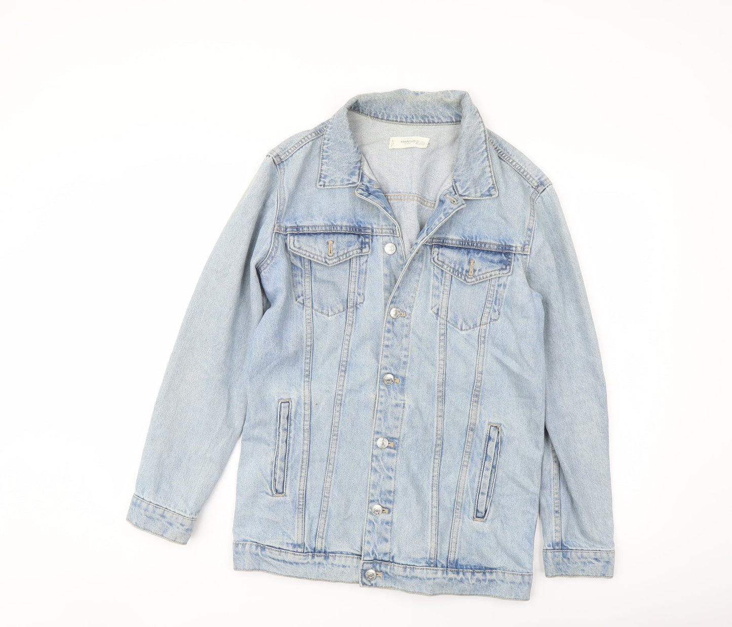 Mens UK Size XS Mango Blue Jacket
