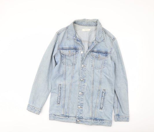 Mens UK Size XS Mango Blue Jacket