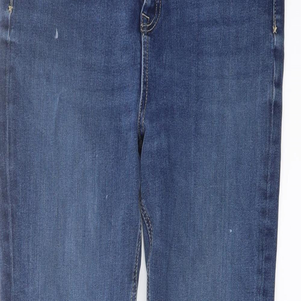 Womens UK Size 12 Marks and Spencer Regular Fit Skinny Blue Jeans