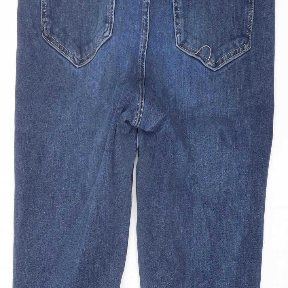 Womens UK Size 12 Marks and Spencer Regular Fit Skinny Blue Jeans