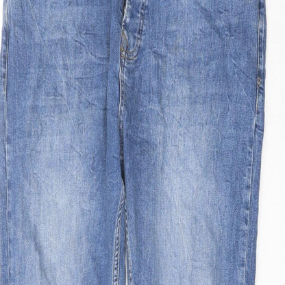 Mens UK Size 36 in Topman Regular Fit Skinny Blue Jeans